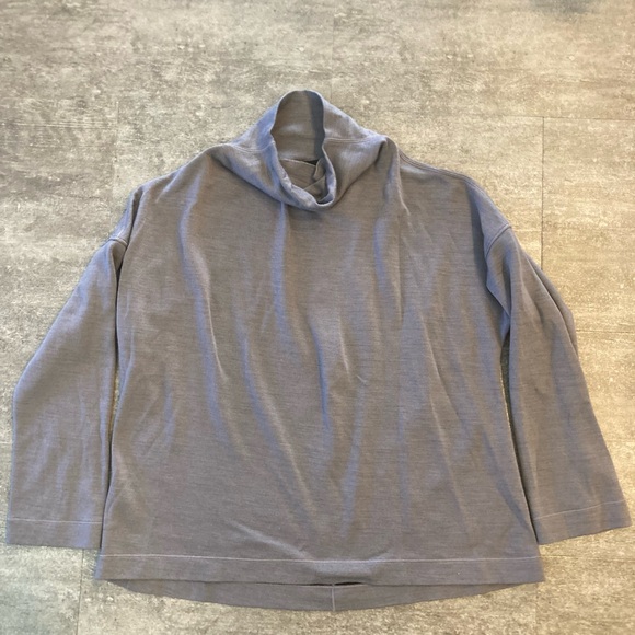 Lululemon Principal Dancer Funnel Neck Sweater, Lunar Rock - Picture 7 of 9